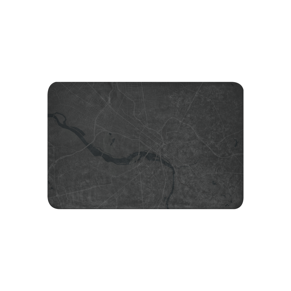 RVA MAP | DARK | Sherpa blanket