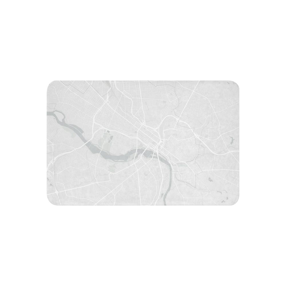 RVA MAP | LIGHT | Sherpa blanket