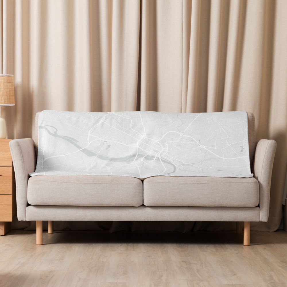 RVA MAP | LIGHT | Sherpa blanket