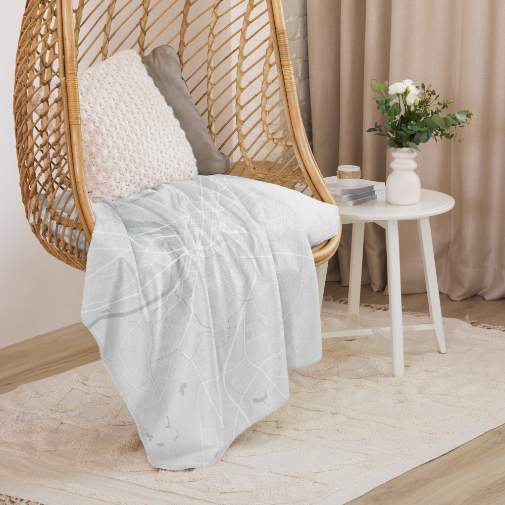 RVA MAP | LIGHT | Sherpa blanket