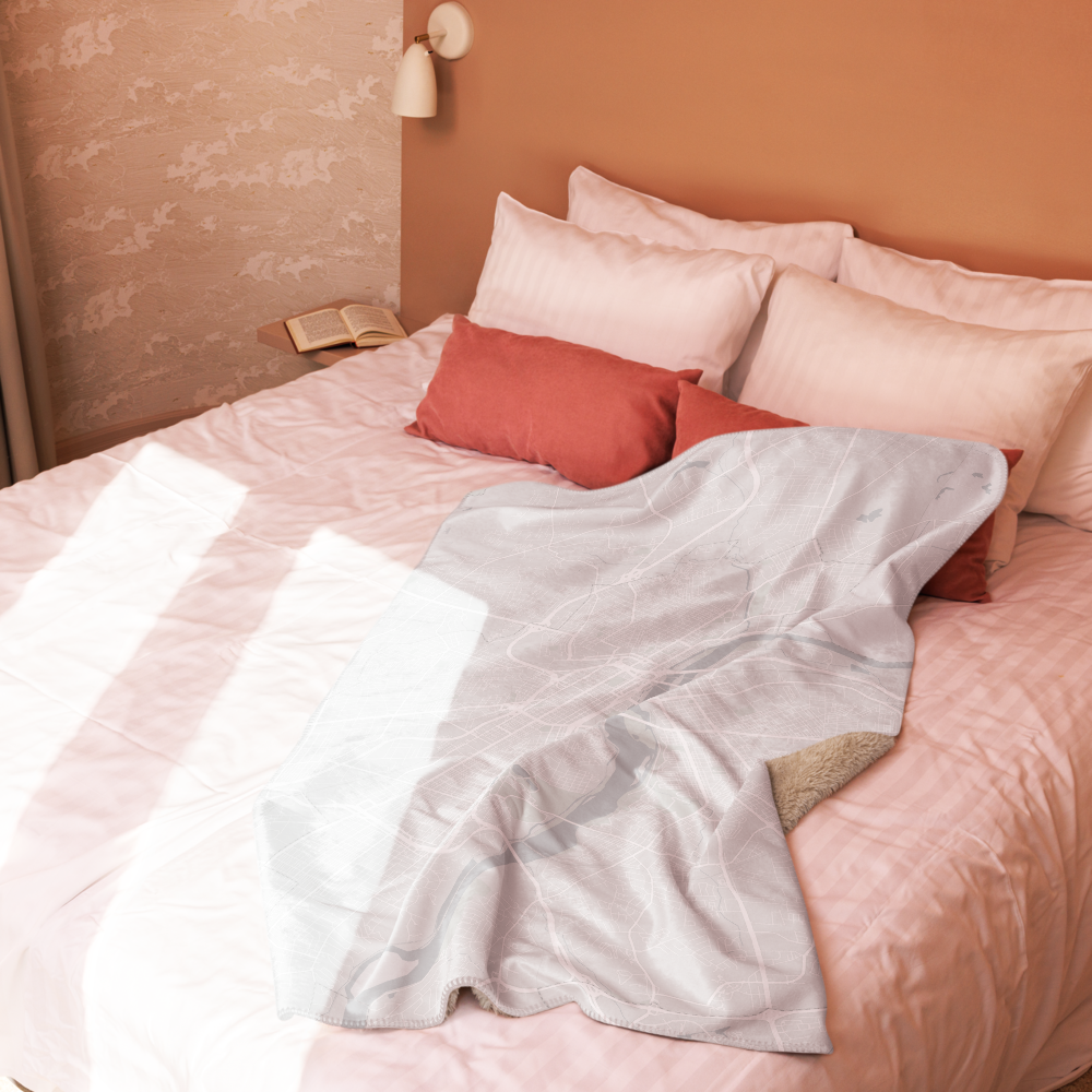 RVA MAP | LIGHT | Sherpa blanket