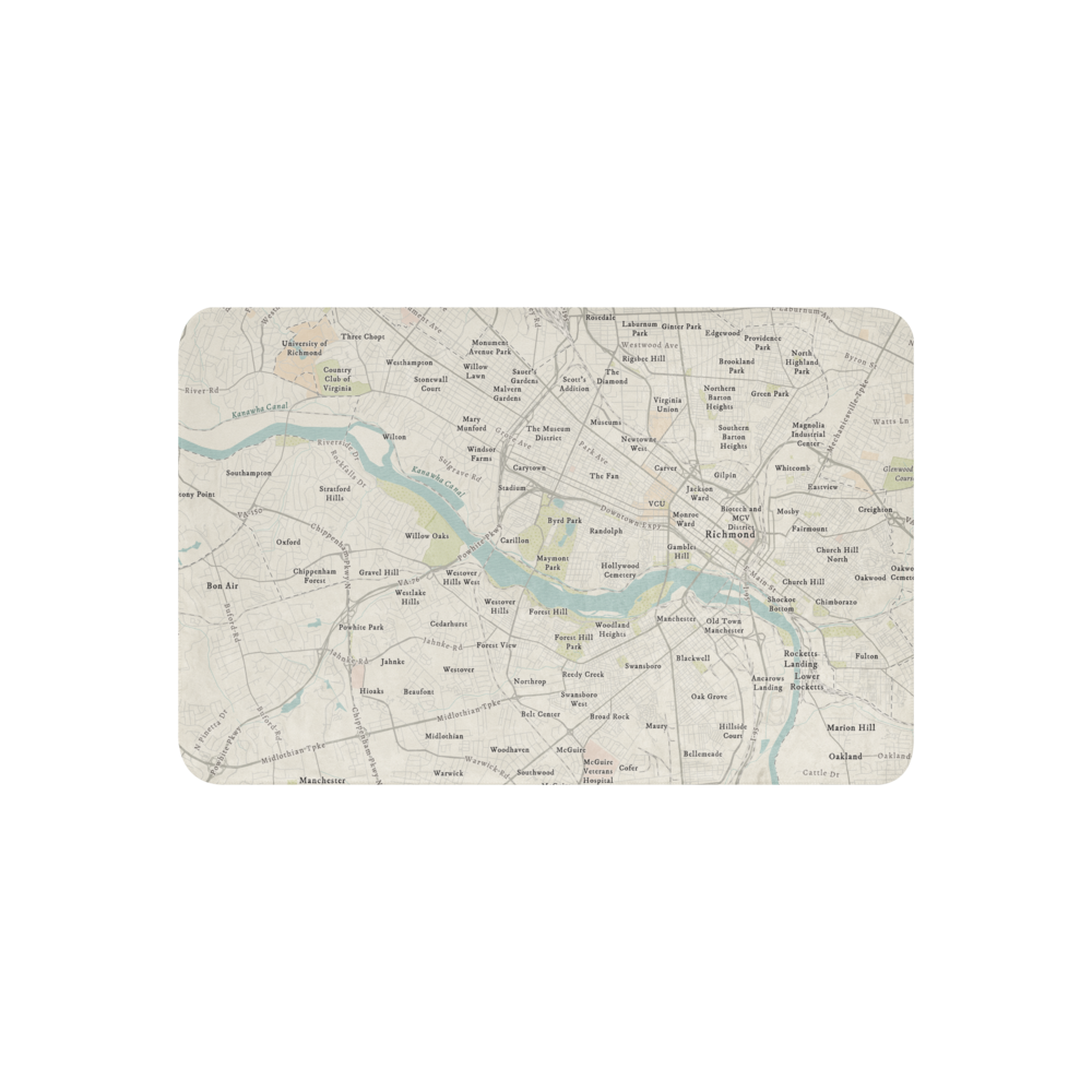 RVA MAP | CLASSIC | Sherpa blanket