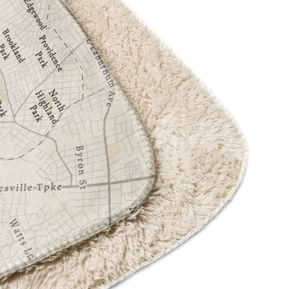RVA MAP | CLASSIC | Sherpa blanket