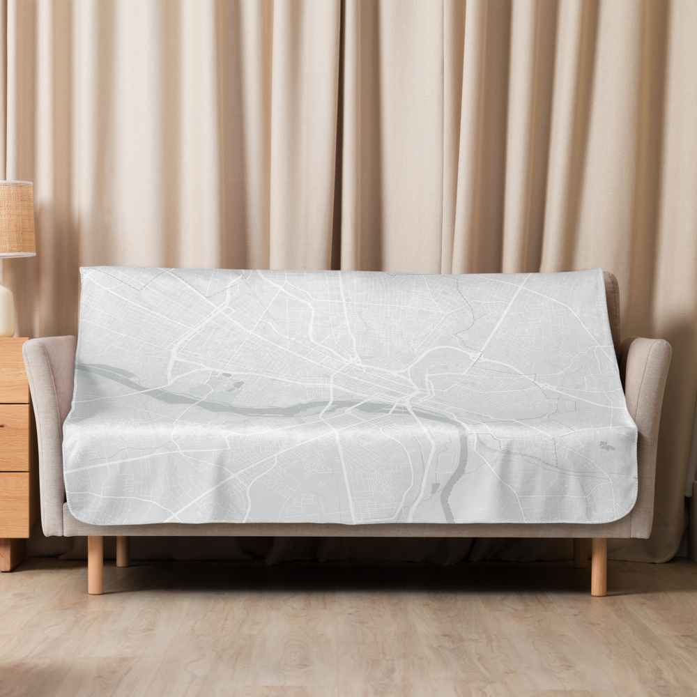 RVA MAP | LIGHT | Sherpa blanket