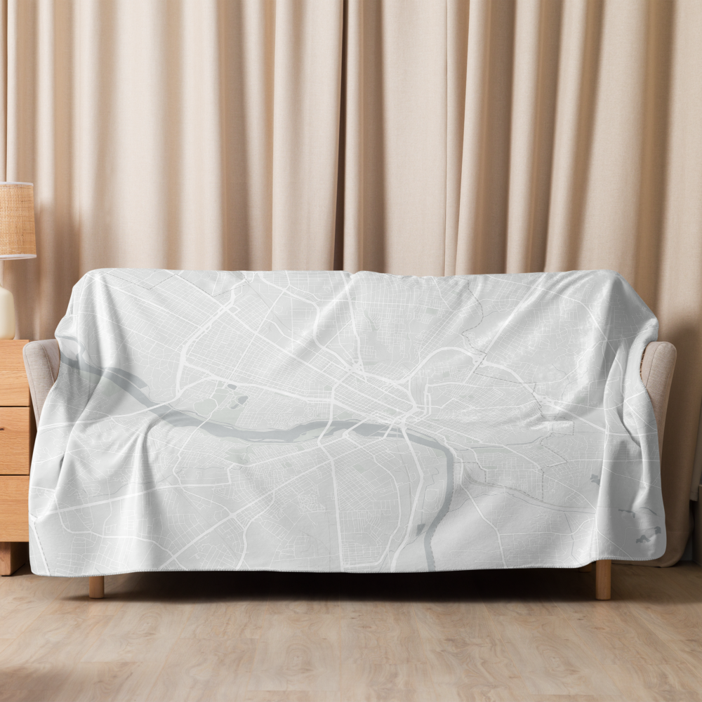 RVA MAP | LIGHT | Sherpa blanket