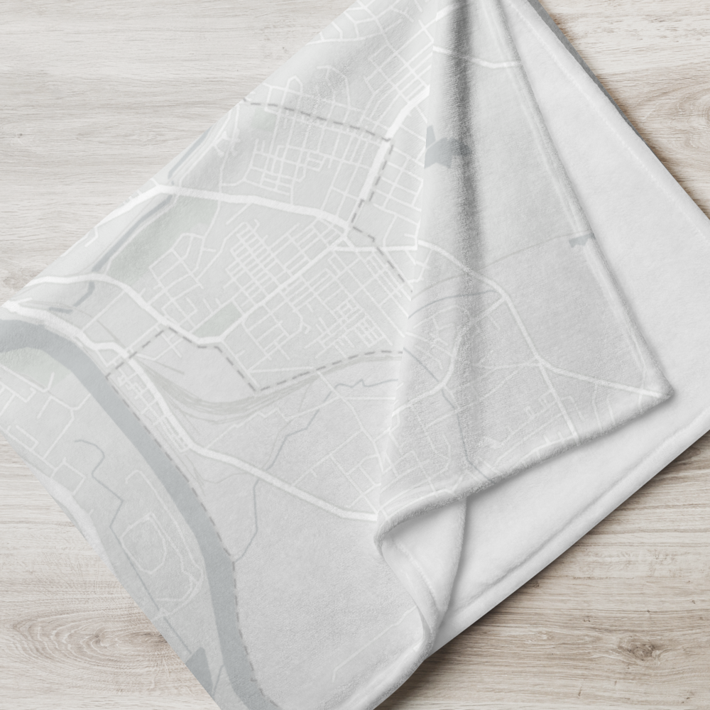 RVA MAP | LIGHT | Throw Blanket